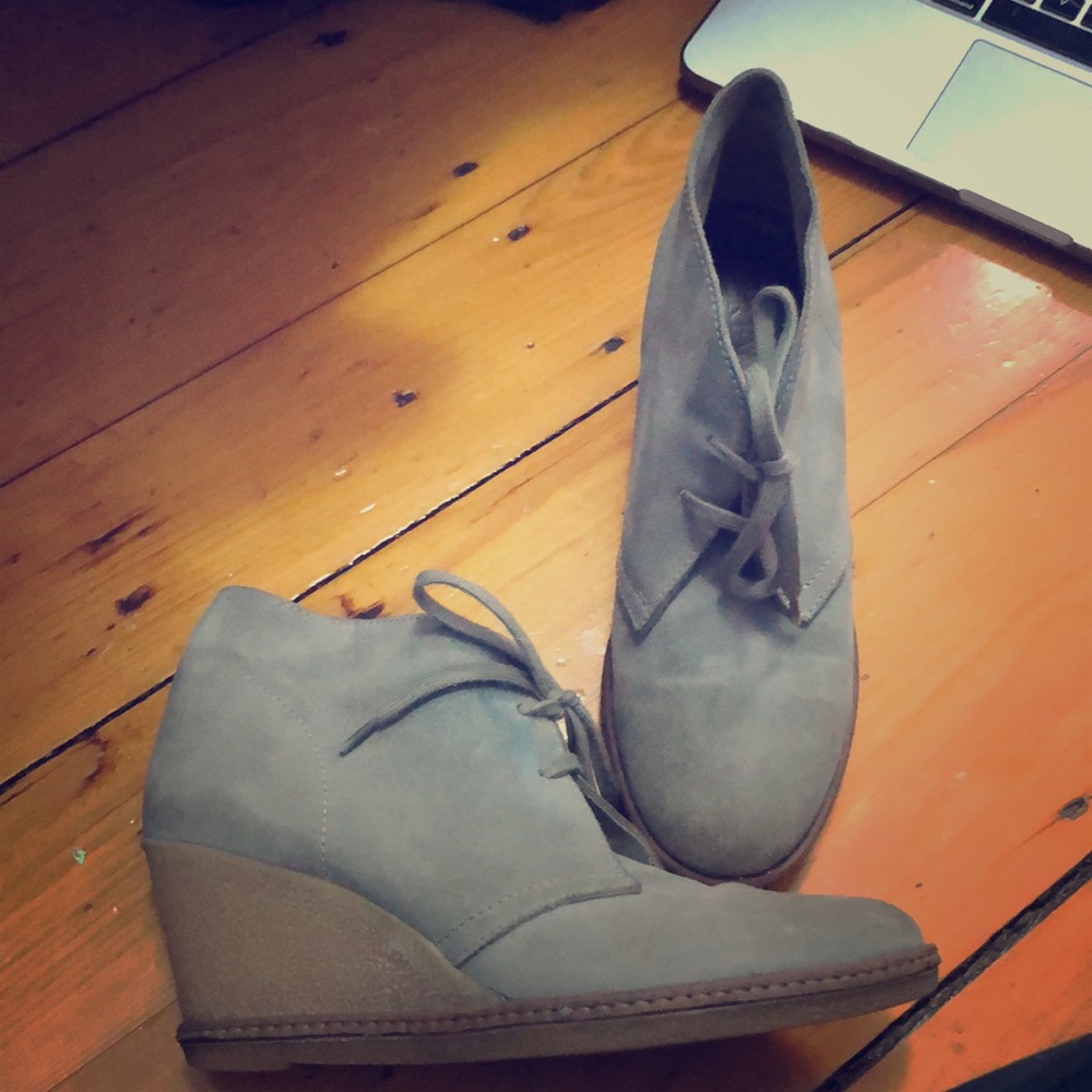 Suede booties